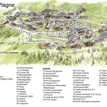 Résidence Andromede - Confort · Au Pied Des Pistes · Vue Pistes · Casier à Skis Mae-0591 Apartamento La Plagne